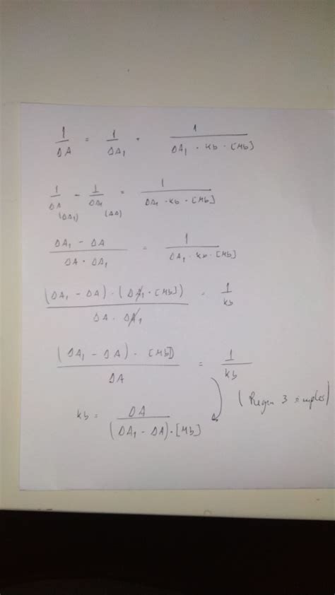 Having some trouble solving this equation in function of Kb. Could you guys help? : r/askmath