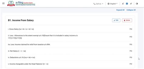 File ITR-4 (Sugam) Online User Manual | Income Tax Department