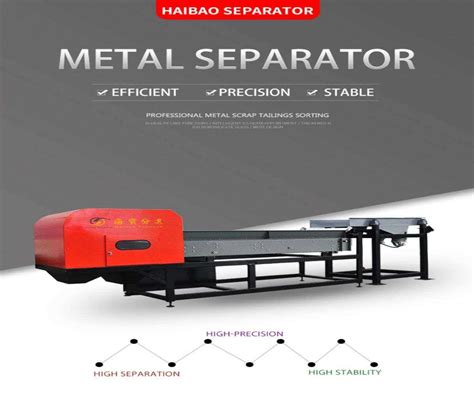 Image result for Scrap Metal Sorting Machine