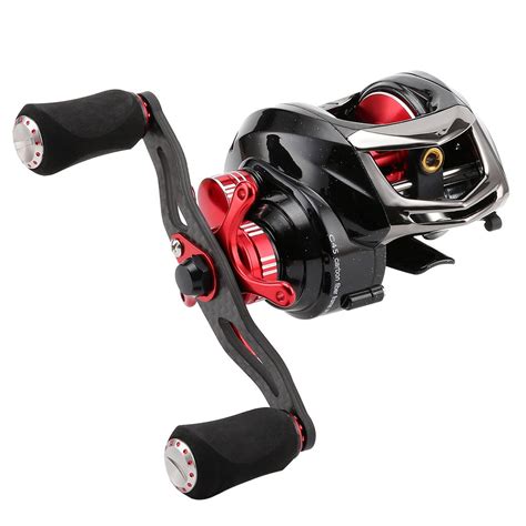 Buy SeaKnight ELF II Baitcasting Fishing Reel 13+1BB 7.5KG/16.5LB Dual ...