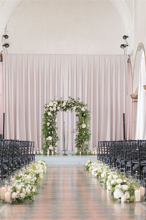 Flowers and Candle Down the Aisle | Aisle decor, Ceremony decorations ...