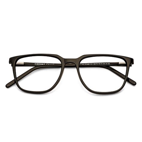 Buy Black Black Gold Full Rim Square Vincent Chase Classic Acetate VC ...