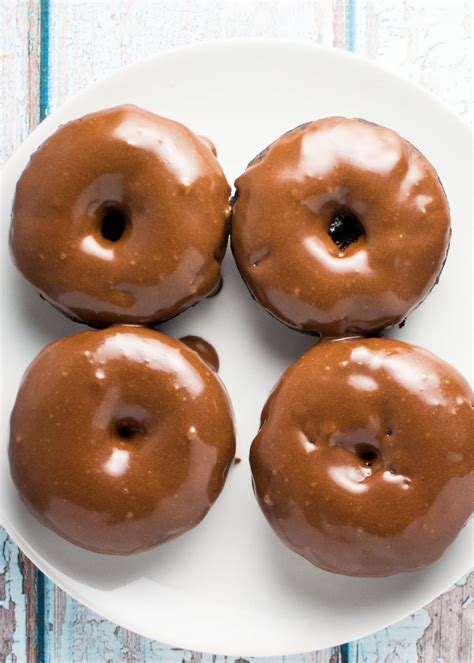 Mind Blowing Baked Vegan Chocolate Donuts with Chocolate Frosting ...