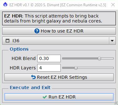 EZ Processing Suite PixInsight 的图像结果