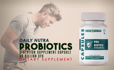 Buy DAILY NUTRA Pre & Probiotics Digestion Supplement Capsule 30 ...