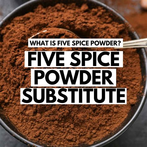 Five Spice Powder Substitute – Get Set Vegan