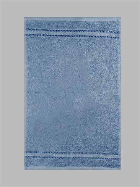 Mrithu Towels Premium Soft Terry Hand Towel Light Blue HC3 (Pack of 4)