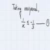 if x belongs to [-3,4] then find the interval in which 1/x lies ...