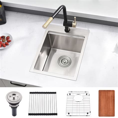 Jshozzybar Sink 15 X 21 Inch Drop In Bar Sink | Desertcart INDIA