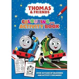 Alligator Thomas and Friends Colouring and Activity Book : Amazon.in ...