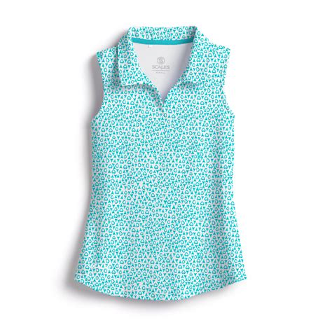 Jaws Womens Sleeveless Polo – Scalesgear.com