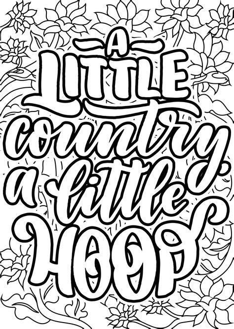 Coloring Pages With Quotes For Adults: A Creative Outlet for ...