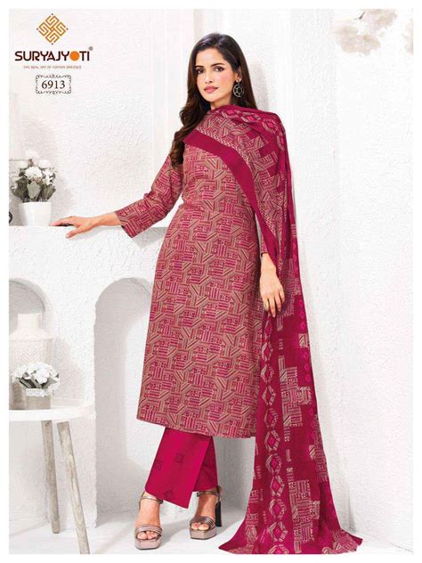 Suryajyoti Trendy Cotton Vol 69 Readymade Cotton Dress 20 pcs Catalogue