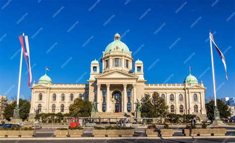 Premium Photo | House of the national assembly of serbia in belgrade