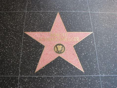 Arnold Schwarzenegger - Hollywood Walk of Fame