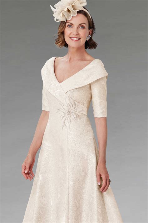 Short Fit and Flare Dress with Sleeves. 70975 - Catherines of Partick