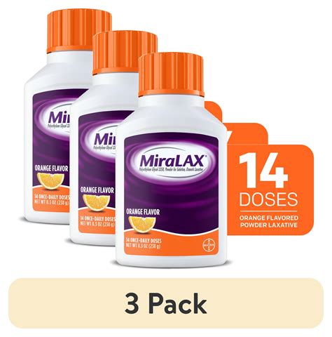 Miralax Laxative Powder Reviews