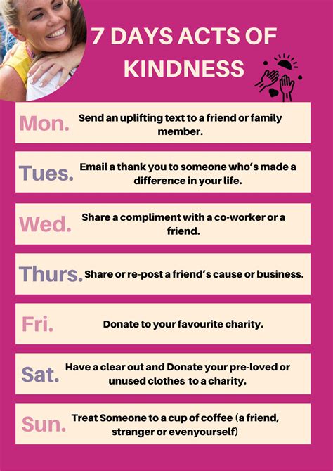 Random Acts Of Kindness Examples For Kids