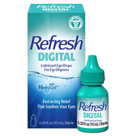 Buy RefreshDigital Lubricant Eye Drops, 0.33 Fl Oz (Pack of 1) Online ...