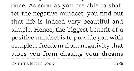 MINDSET: How Positive Thinking Will Set You Free & Help You Achieve ...