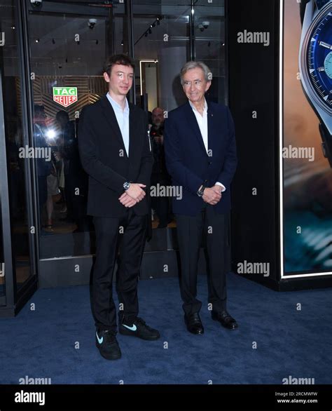 July 12, 2023, New York, New York, USA: Frederic Arnault and Bernard ...