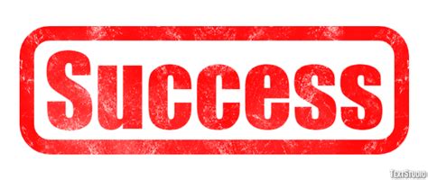 Success Text PNG 的图像结果