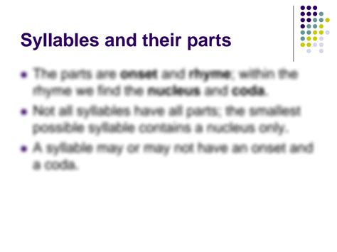 Compound Syllable Structure 的图像结果