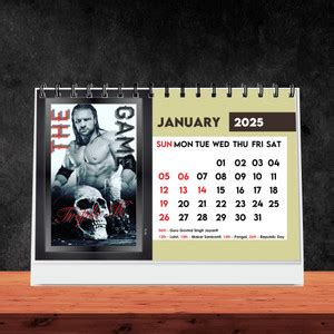 ESCAPER WWE Universal Champions Calendar 2025 2025 Table Calendar Price ...
