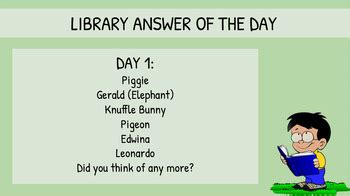 Image result for Library Questions