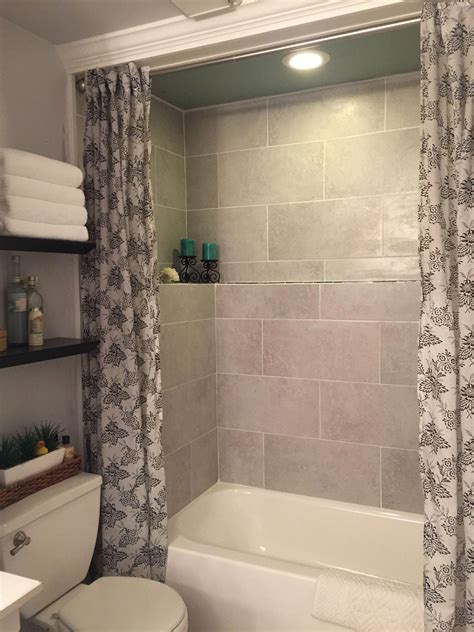 How To Tile A Tub Surround With Large Tiles - Design Talk