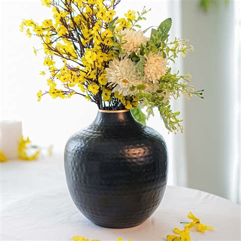 Metal Flower Vase | Black – Behoma
