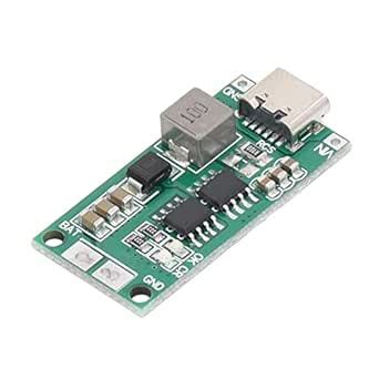 Battery Charger Module, Portable 3‑6V Input 8.4V Output Battery Charger ...