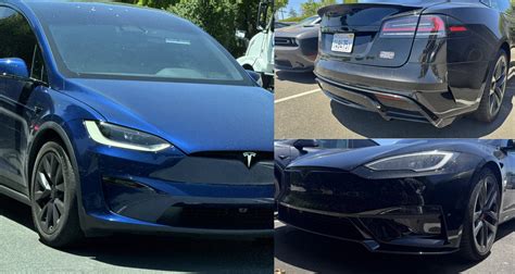 Refreshed Tesla Model S and Model X spotted uncovered in California - Drive Tesla