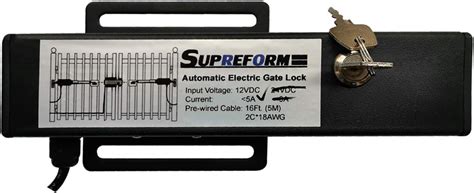 Buy Supreform Universal 12VDC(NOT 24VDC) Outdoor Automatic Electric ...