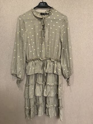 Setre Markali Firfir Detayli Elbise Setre Günlük Elbise %72 İndirimli ...