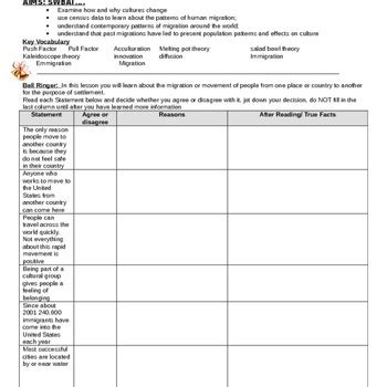 Human Migration Worksheet 的图像结果