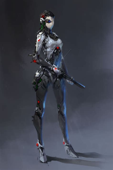 Alien Cyborg Robot Girl 的图像结果