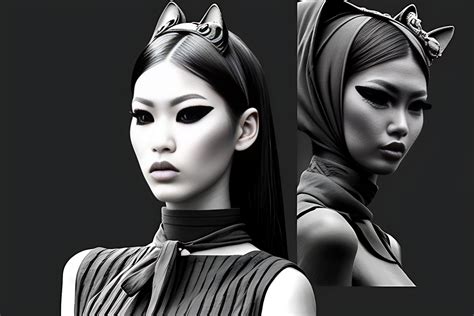 Image result for Cat Walk Models Falling