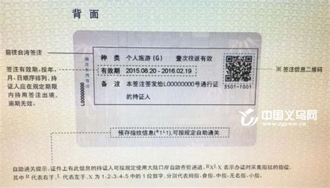 告别纸质通行证 24日起义乌人将“刷”到台湾去-义乌,台湾-义乌新闻
