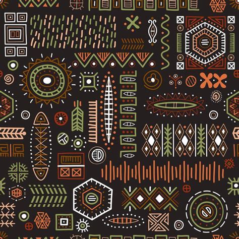 African Pattern Vector 的图像结果