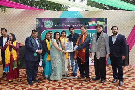 indo myanmar friendship association also partnered with nari shakti a ...