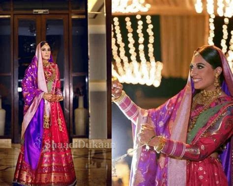 Rajput Bride Went The Aristocratic Way Adorning The Rich Banarsi Weaves