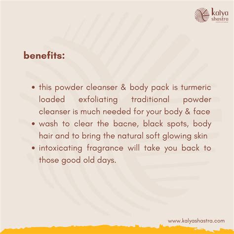 haridra turmeric ubtan cleanser for face and body – kalyashastra