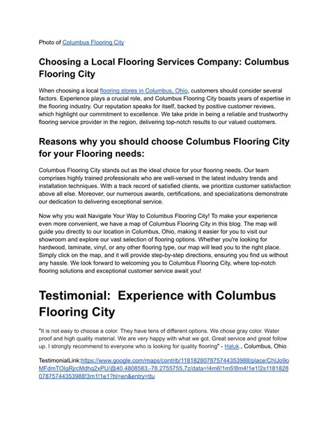 PPT - Your one-stop-shop for premium flooring solution in columbus ...