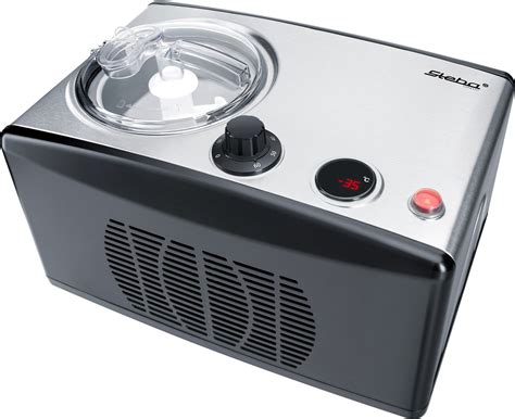 Buy Steba IC 150 Ice Cream 1.5L Compressor 150 W Black, Stainless Steel ...