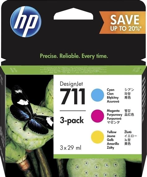 HP 711 Black Ink Cartridge (80mL) CZ133A B&H Photo Video