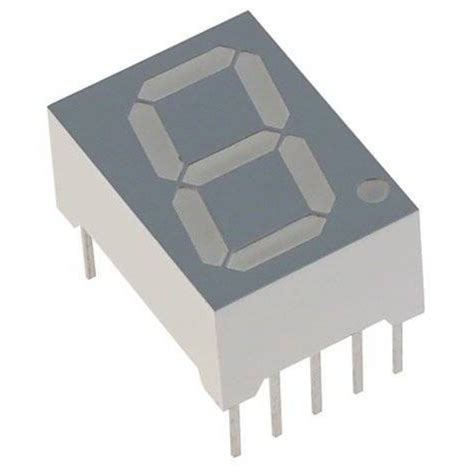 Buy 7 Segment LED Display - RED - SUN056CA - Common Anode - 14mm (0.56 ...