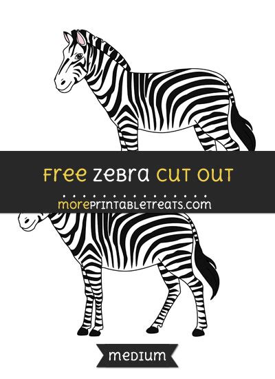 Image result for Zebra Cut Out
