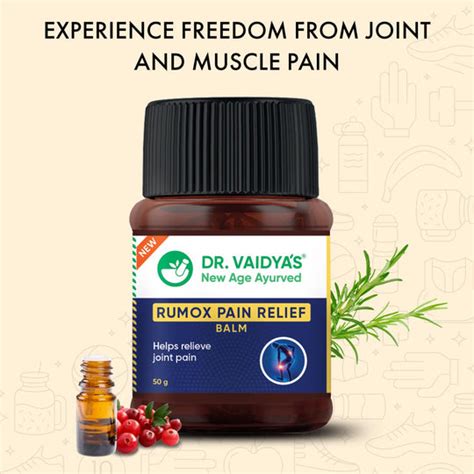 Get Fast Relief with Dr.Vaidya's Joint Pain Balm | Shop now