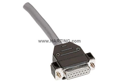 09670370442 HARTING | HARTING D-Sub Series Plastic Straight D-Sub ...